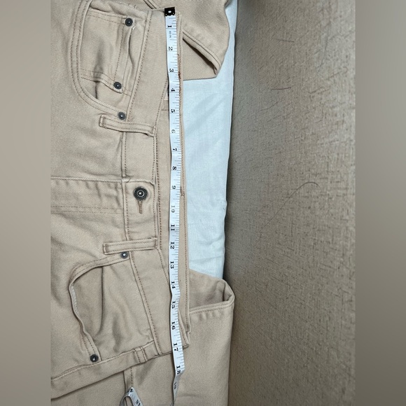 Levi's 502 Beige Denim Jeans W33 L32 - Picture 10 of 15